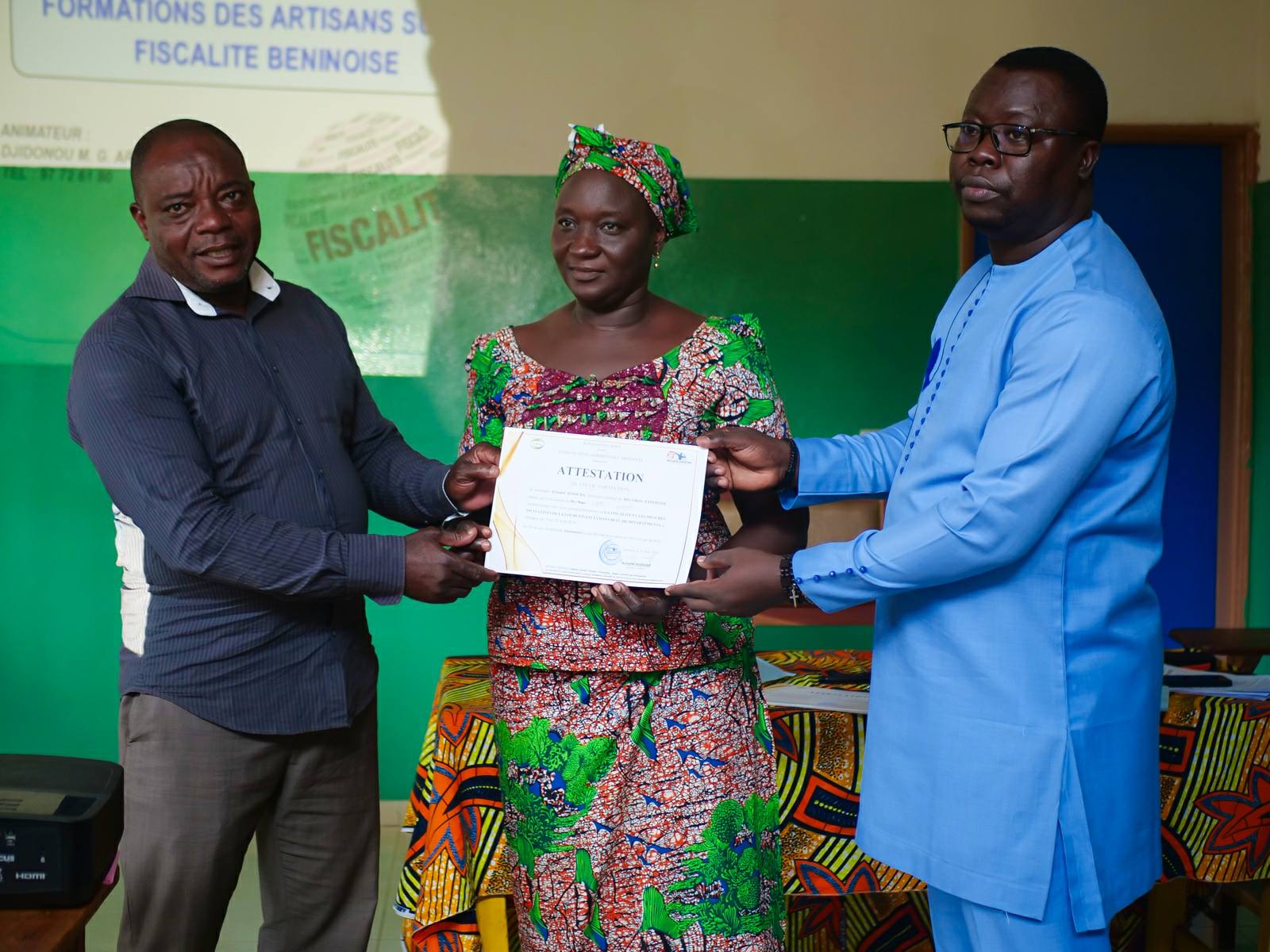 Formation des artisans sur la fiscalité béninoise