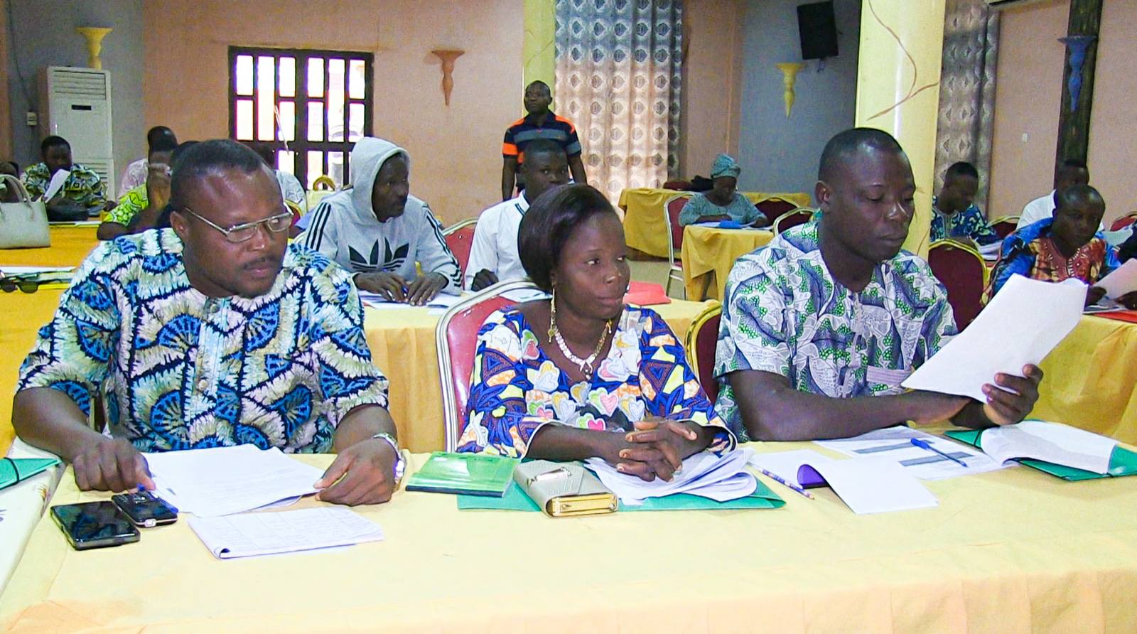 Formation des responsables des organisations professionnelles d'artisans sur la santé, la sécurité et l'environnement au travail dans sept (07) départements du Bénin